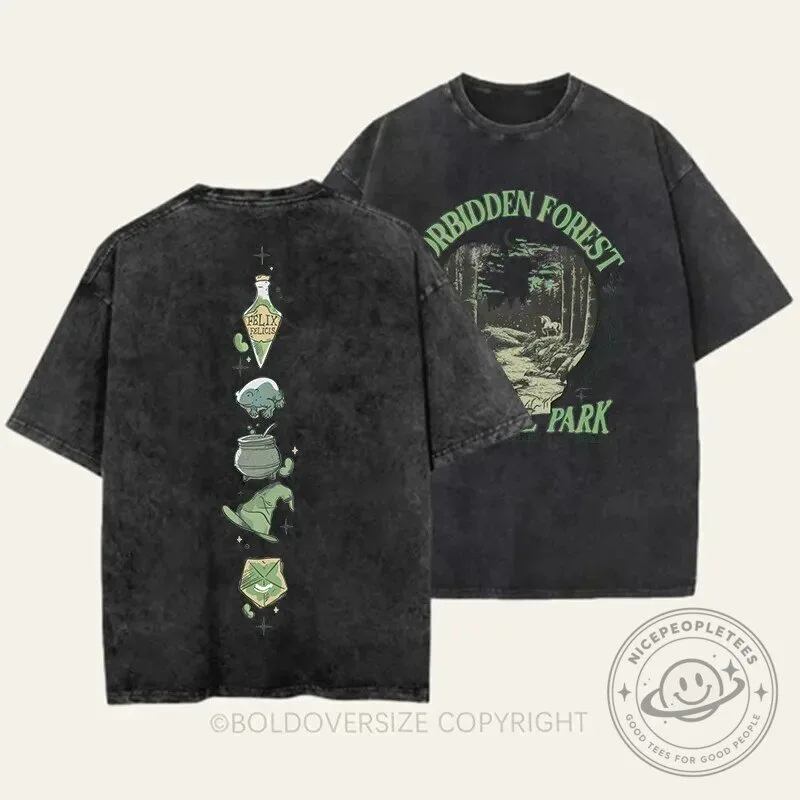 Forbidden Forest National Park Vintage Washed T-Shirt