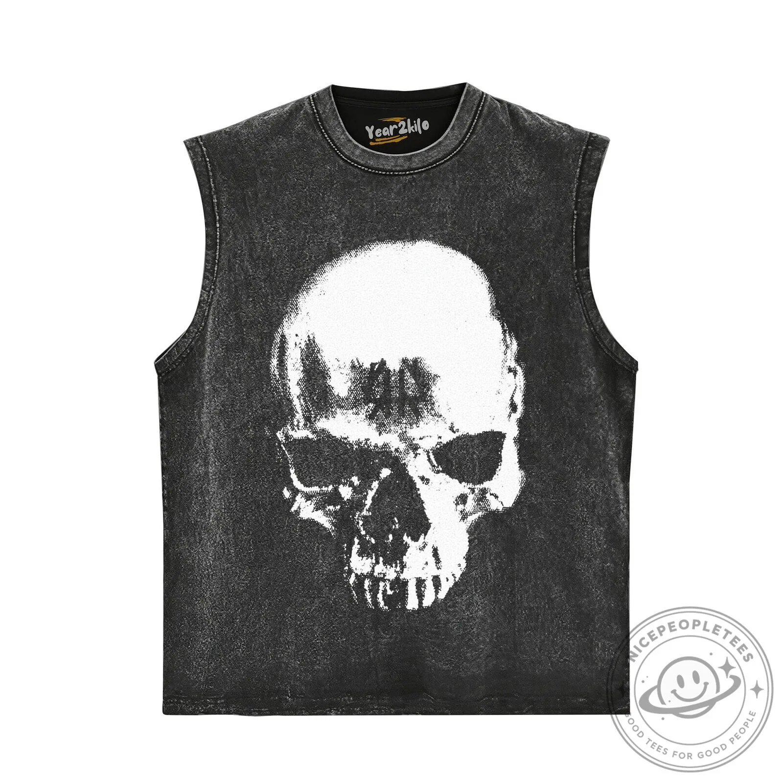 Horrible Skull Graphic Print Black Crewneck Short Sleeve T-Shirt 11 Horrible Skull Graphic Print Black Crewneck Short Sleeve T-Shirt