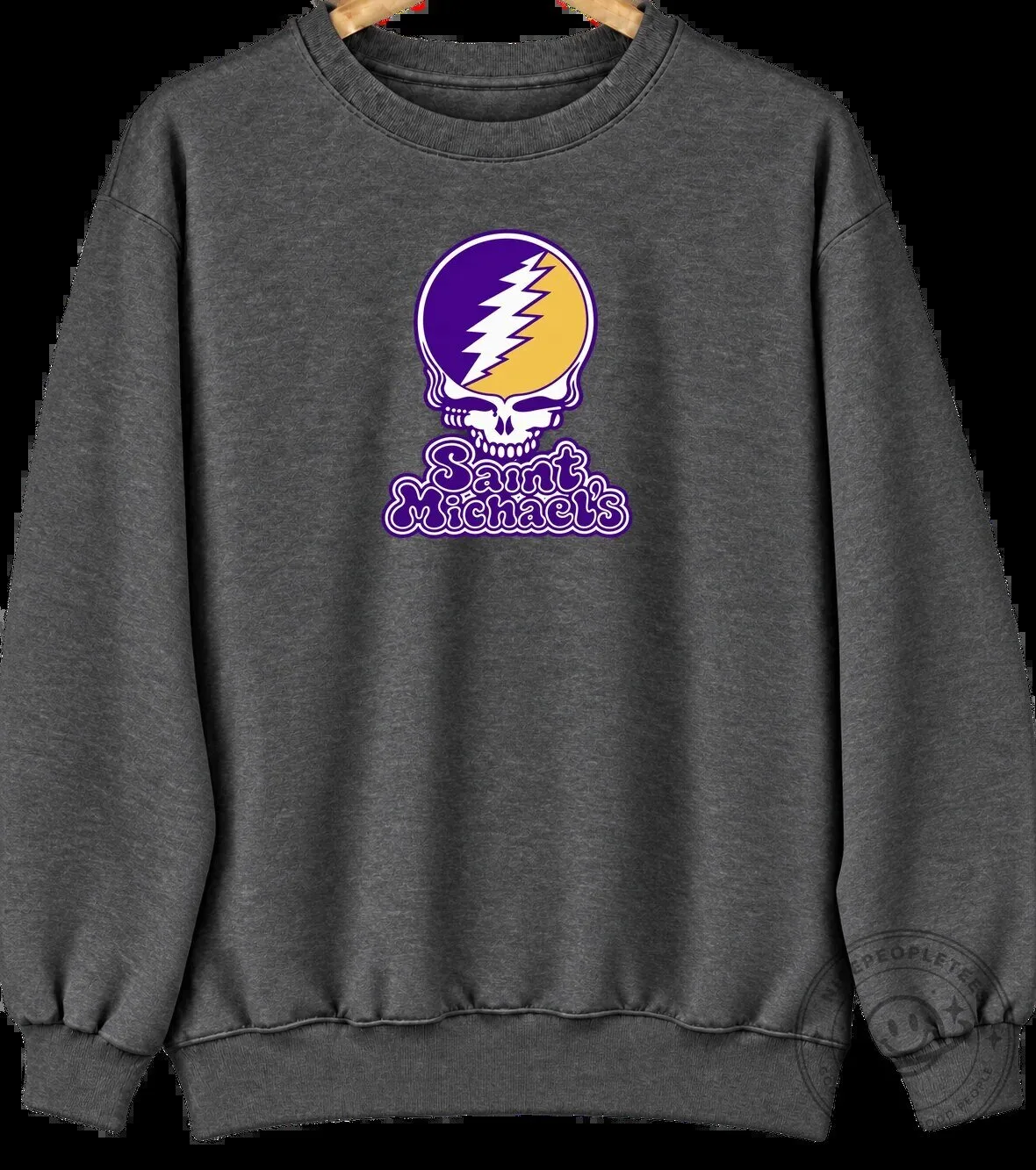 Saint Michael's Steal Your Face Grateful Dead Inspired Crewneck Sweatshirt