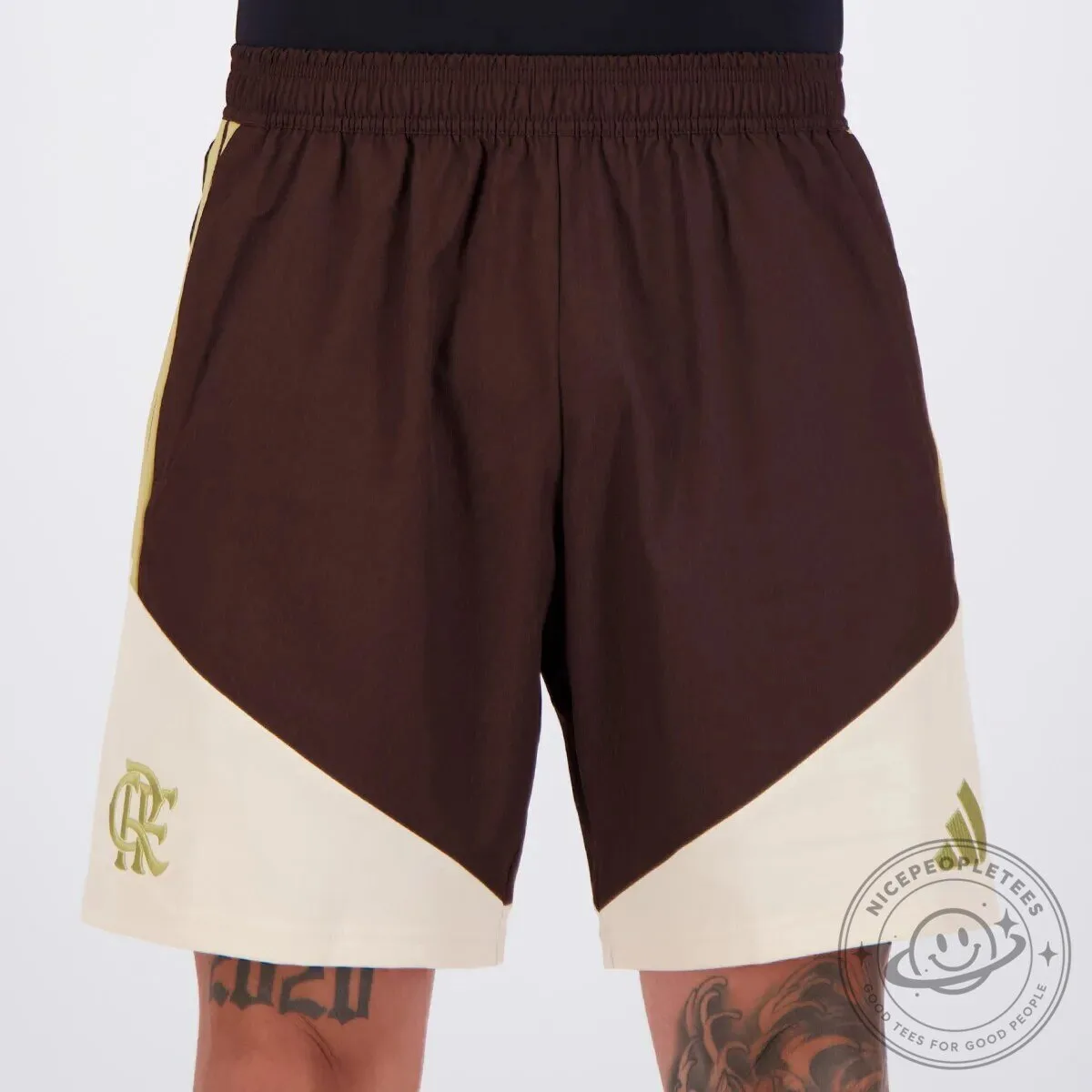 Flamengo Training Shorts with Embroidered Crest