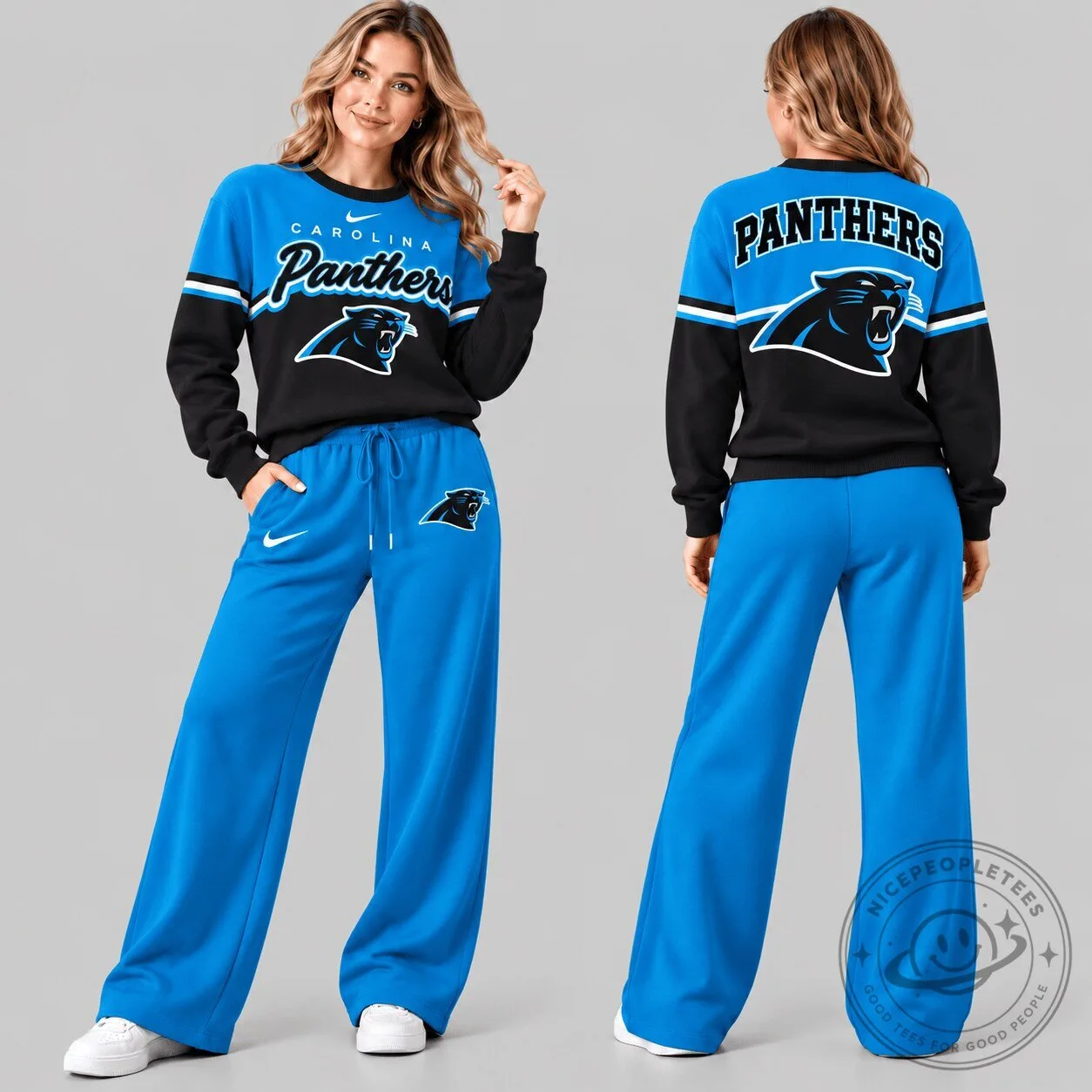Carolina Panthers NFL Football Team Crewneck Sweatshirt